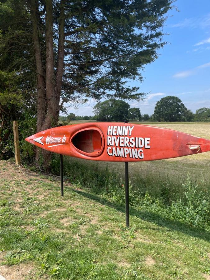Henny Riverside Glamping Sudbury (Suffolk) Exterior foto